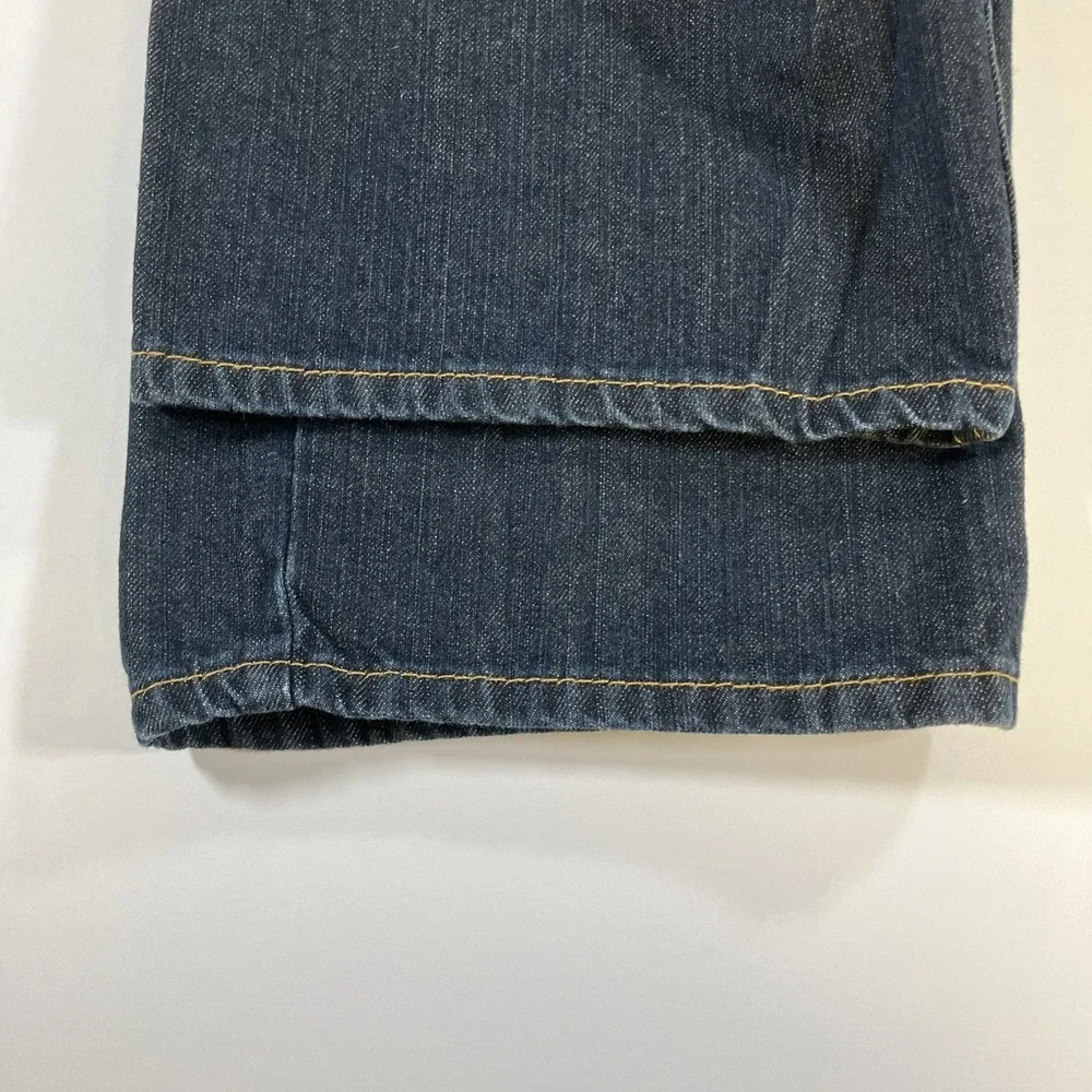 Levis 559 Jeans Mens 40x30 Blue Dark Wash‎ Relaxed Straight Denim